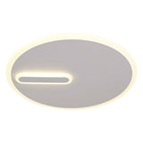 Clock CCT LED Flush Ceiling Light 40W 4000K - Sand White