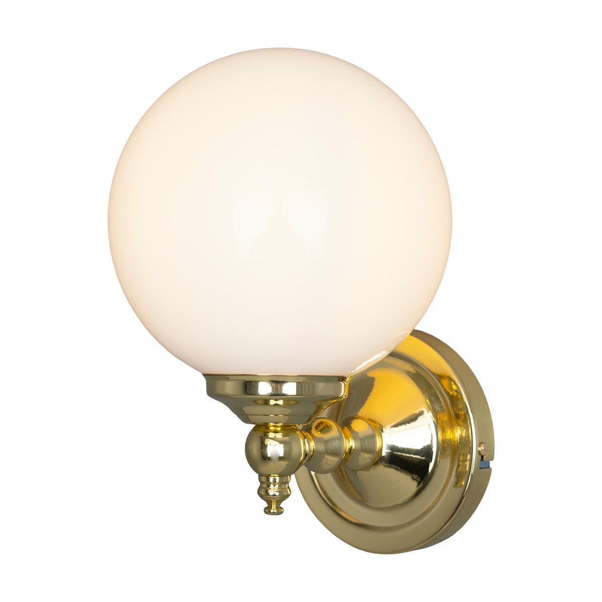 Cloghan Glass Globe Wall Light