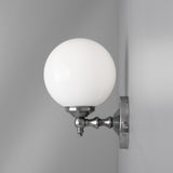 Cloghan Glass Globe Wall Light