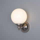 Cloghan Glass Globe Wall Light