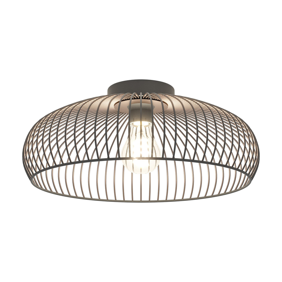 Clormorne Ceiling Light - Black & Copper