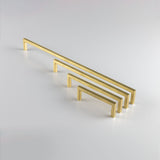 Cobh Modern Brass Pull Handle - 30cm