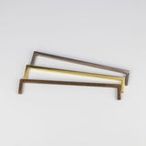 Cobh Modern Brass Pull Handle - 30cm