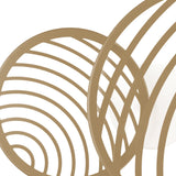 Collage 2 Ring LED Semi-Flush Ceiling Light 30W 3000K - Gold