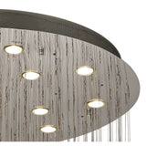 Colorado 13 Light Sphere Crystal Cluster Pendant Light - Polished Chrome