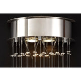 Colorado 2 Light Crystal Wall Light - Polished Chrome