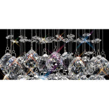 Colorado 1 Light Crystal Cluster Pendant Light - Polished Chrome