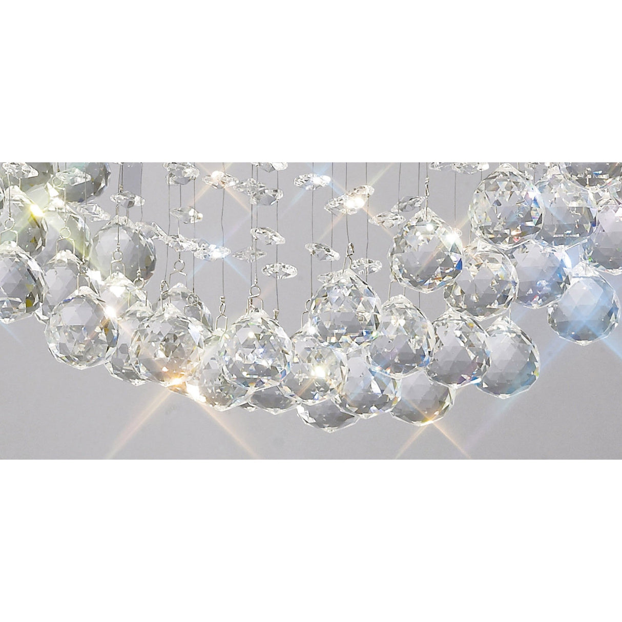 Colorado 4 Light Crystal Bar Pendant Light - Polished Chrome