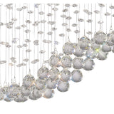 Colorado 6 Light Crystal Bar Pendant Light - Polished Chrome