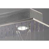 Colorado 6 Light Crystal Bar Pendant Light - Polished Chrome