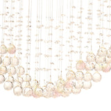 Colorado 6 Light Crystal Bar Pendant Light - French Gold