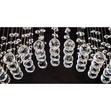 Colorado 6 Light Crystal Bar Pendant Light - French Gold