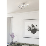 Congiunti LED Flush Ceiling Light - Chrome