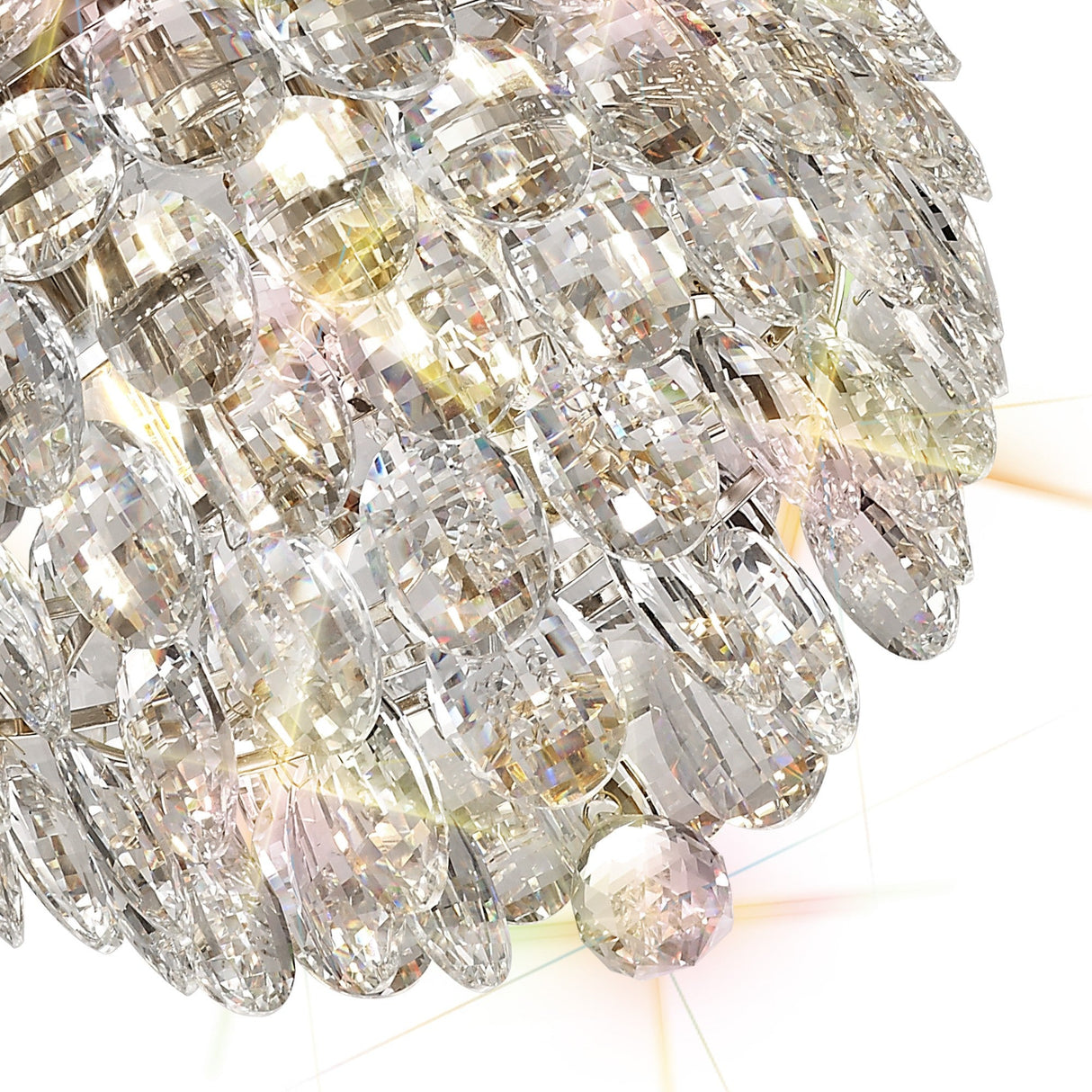 Coniston 3 Light Crystal Pendant Light – Polished Chrome