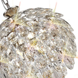 Coniston 3 Light Crystal Pendant Light – Polished Chrome