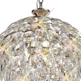 Coniston 3 Light Crystal Pendant Light – Polished Chrome