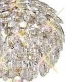 Coniston 3 Light Crystal Pendant Light – Polished Chrome