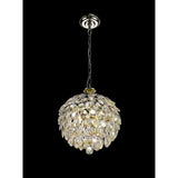 Coniston 3 Light Crystal Pendant Light – Polished Chrome