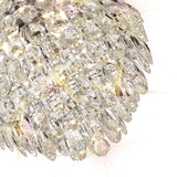 Coniston 6 Light Crystal Pendant Light – Polished Chrome