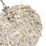 Coniston 6 Light Crystal Pendant Light – Polished Chrome