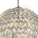 Coniston 54cm 9 Light Crystal Chandelier - Polished Chrome