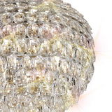 Coniston 54cm 9 Light Crystal Chandelier - Polished Chrome