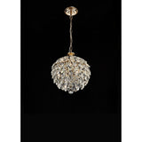 Coniston 3 Light Crystal Pendant Light – French Gold