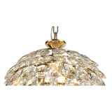 Coniston 3 Light Crystal Pendant Light – French Gold
