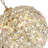 Coniston 6 Light Crystal Pendant Light – French Gold