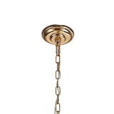 Coniston 54cm 9 Light Crystal Chandelier - French Gold