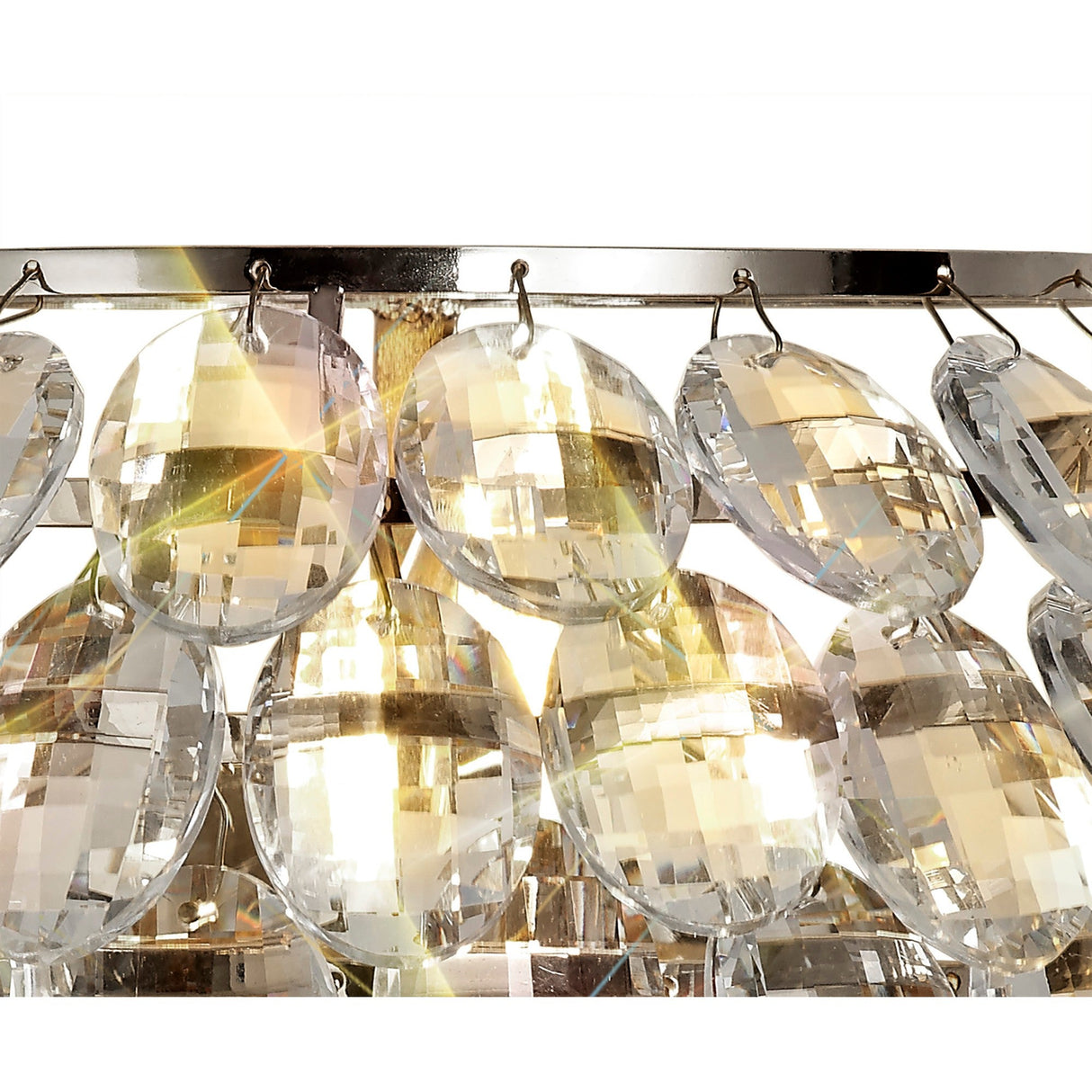Coniston 1 Light Crystal Wall Light – Polished Chrome