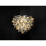 Coniston 1 Light Crystal Wall Light – Polished Chrome