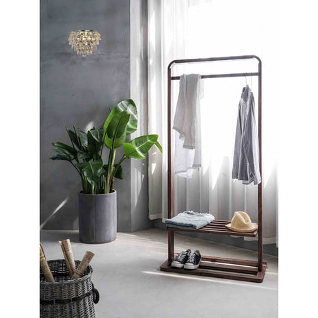 Coniston 1 Light Crystal Wall Light – Polished Chrome