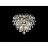 Coniston 1 Light Crystal Wall Light – Antique Brass