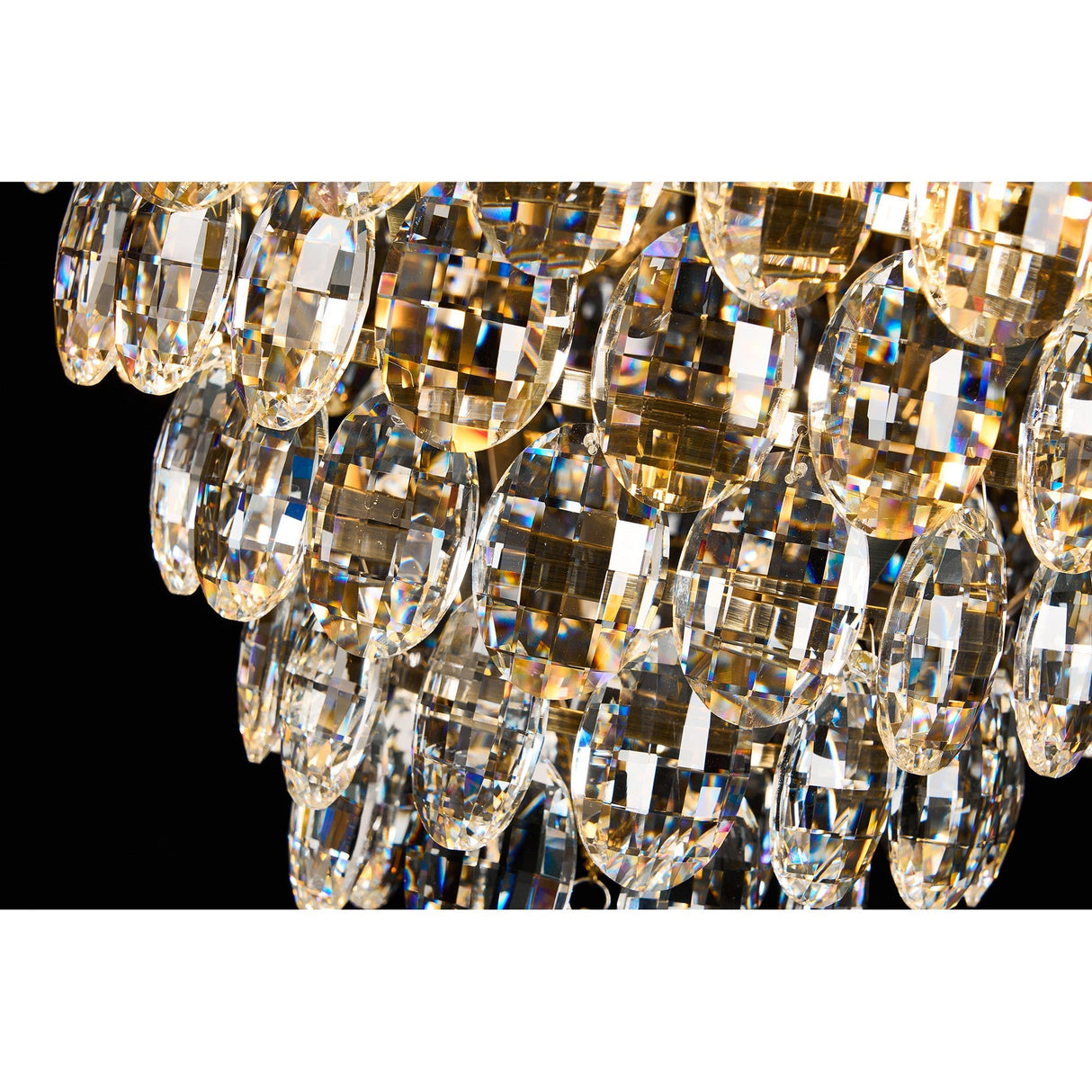 Coniston 1 Light Crystal Wall Light – Antique Brass