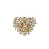 Coniston 1 Light Crystal Wall Light – French Gold