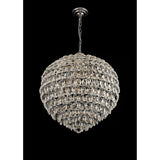 Coniston 12 Light Crystal Pendant Light – Polished Chrome