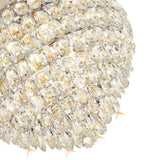 Coniston 12 Light Crystal Pendant Light – Polished Chrome