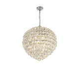 Coniston 12 Light Crystal Pendant Light – Polished Chrome
