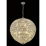 Coniston 80cm 16 Light Crystal Chandelier - Polished Chrome