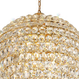 Coniston 12 Light Crystal Pendant Light – French Gold
