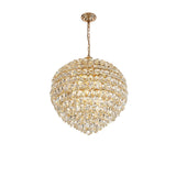 Coniston 12 Light Crystal Pendant Light – French Gold