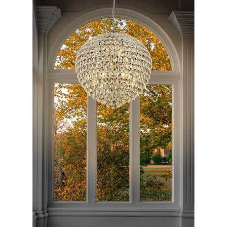 Coniston 80cm 16 Light Crystal Chandelier - French Gold