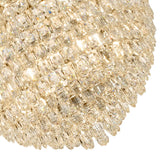 Coniston 80cm 16 Light Crystal Chandelier - French Gold