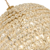 Coniston 80cm 16 Light Crystal Chandelier - French Gold