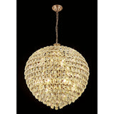 Coniston 80cm 16 Light Crystal Chandelier - French Gold