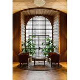 Coniston 6 Light Crystal Flush Ceiling Light - French Gold