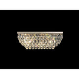 Coniston 11 Light Bar Crystal Flush Ceiling Light - Polished Chrome