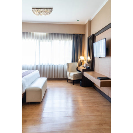 Coniston 11 Light Bar Crystal Flush Ceiling Light - Polished Chrome