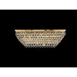 Coniston 5 Light Bar Crystal Flush Ceiling Light - French Gold